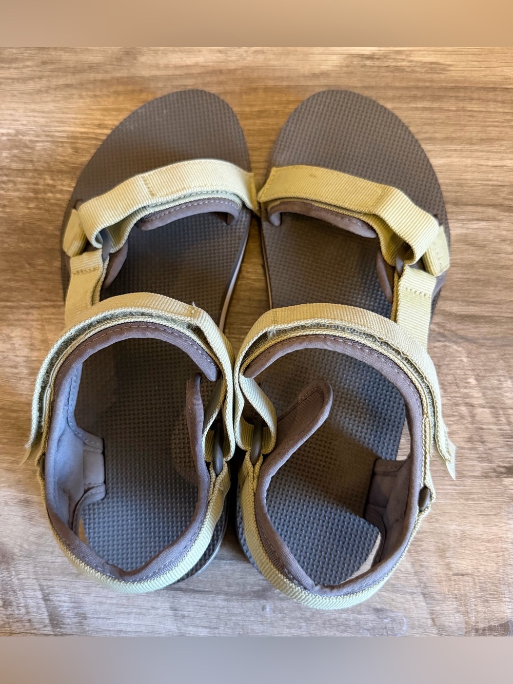 Teva Vibram Soles Universal Trail Sandals Womens Size 11 Sage Green - Picture 7 of 10